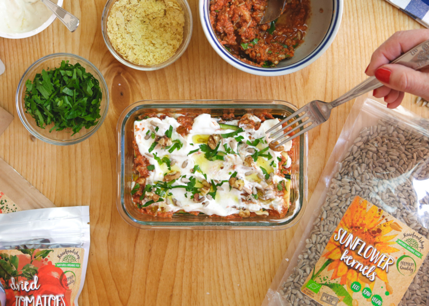 Vegansk lasagne med valnødder - når du leder efter et smagfuldt og sundt alternativ