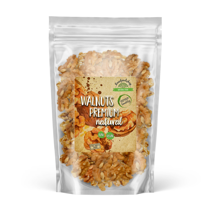 Valnødder Premium RAW 250g i gruppen Råvarer & Drikke / Nødder / Valnødder hos Rawfoodshop Scandinavia AB (17237-250)