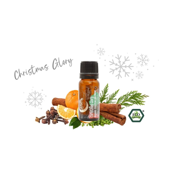 Æterisk Olie Christmas Glory ØKO 10ml i gruppen Hud & Krop / Naturlig DIY / Æteriske olier hos Rawfoodshop Scandinavia AB (17444269)