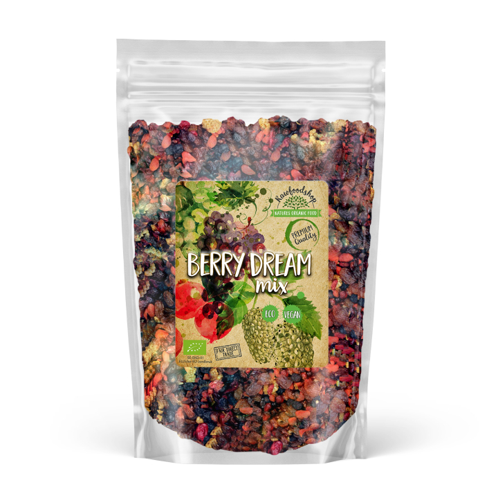 Berry Dream Mix ØKO 1kg i gruppen Råvarer & Drikke / Frugt & Frugtpulver hos Rawfoodshop Scandinavia AB (214131)