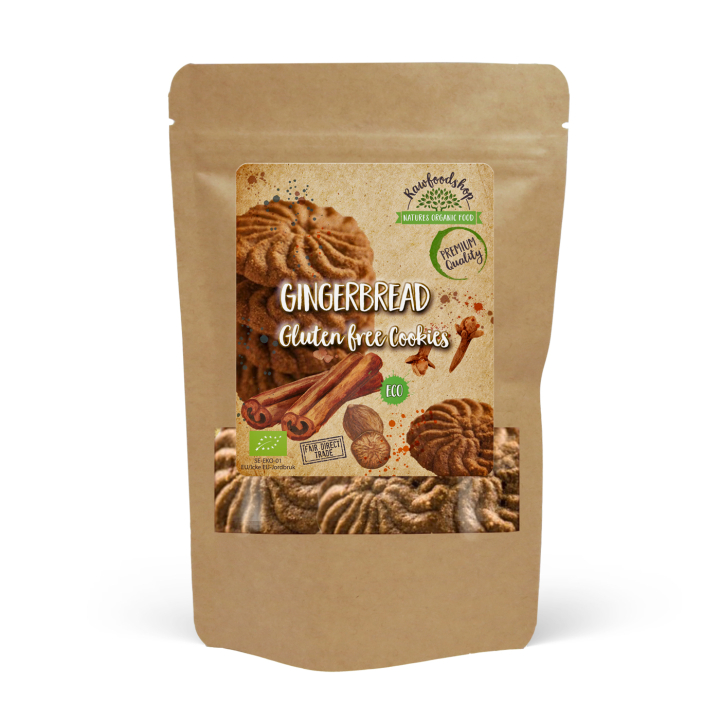 Peberkager Glutenfri ØKO 500g i gruppen Råvarer & Drikke / Slik & Chokolade / Snacks hos Rawfoodshop Scandinavia AB (216525)