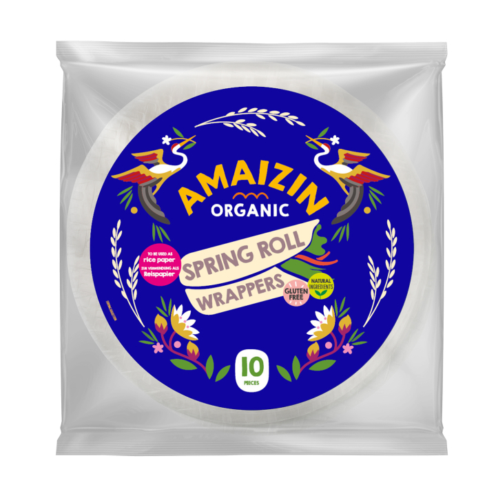 Amaizin Spring Roll Wrappers 100g i gruppen Råvarer & Drikke / Spisekammer / Ris & Korn hos Rawfoodshop Scandinavia AB (39802)