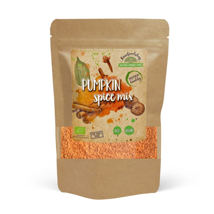 Pumpkin Spice Mix ØKO 100g i gruppen Råvarer & Drikke / Spisekammer / Krydderier hos Rawfoodshop Scandinavia AB (406501)