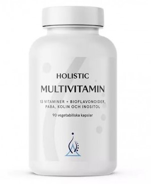 MultiVitamin 90 kapsler i gruppen Kosttilskud / Vitaminer / Multivitaminer hos Rawfoodshop Scandinavia AB (41190)