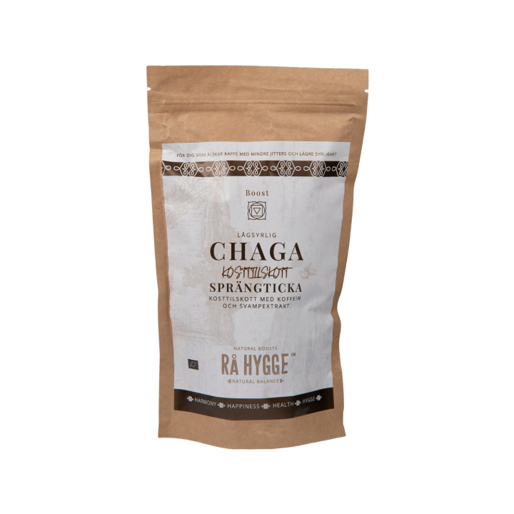 Chaga Kaffebønner Boost ØKO 227g i gruppen Kosttilskud / Urter & Planter / Svampe hos Rawfoodshop Scandinavia AB (4218)