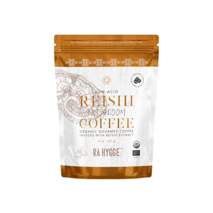 Reishi Kaffebønner Balance ØKO 227g i gruppen Råvarer & Drikke / Drikkevarer / Kaffe hos Rawfoodshop Scandinavia AB (4222)