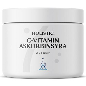 Holistic C-vitamin Askorbinsyre 250g i gruppen Helse / Kosttilskud / Vitaminer / Enkelte vitaminer hos Rawfoodshop Scandinavia AB (6603)