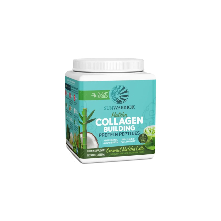 Collagen Building Protein Coconut Matcha Latte 500g i gruppen Kosttilskud / Proteiner & Aminosyrer / Kollagentilskud hos Rawfoodshop Scandinavia AB (84058)