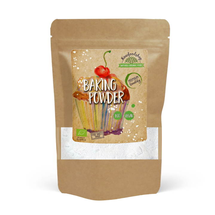 Bagepulver ØKO 100g i gruppen Råvarer & Drikke / Bagning / Flere bageingredienser hos Rawfoodshop Scandinavia AB (AB045)