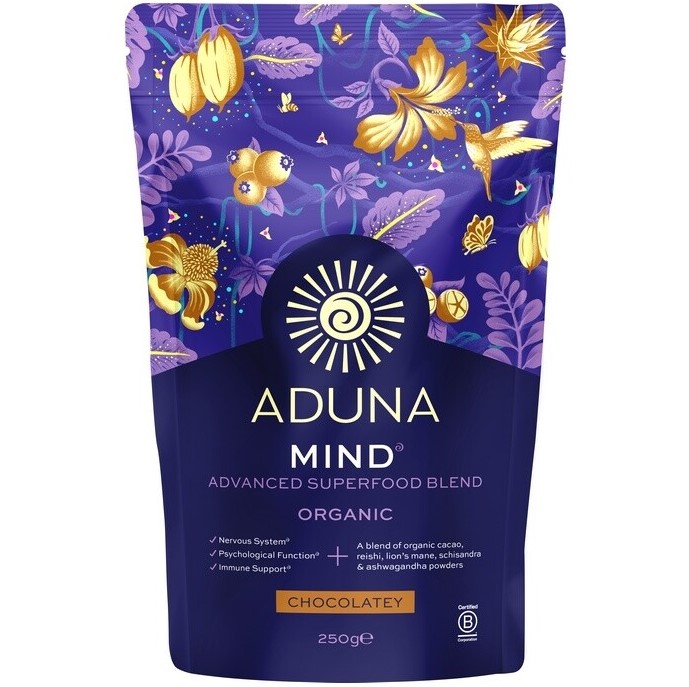 Aduna Mind Advanced Superfood Blend 250g i gruppen Helse / Anvendelsesområde / Hjerne og Hukommelse hos Rawfoodshop Scandinavia AB (AD004)