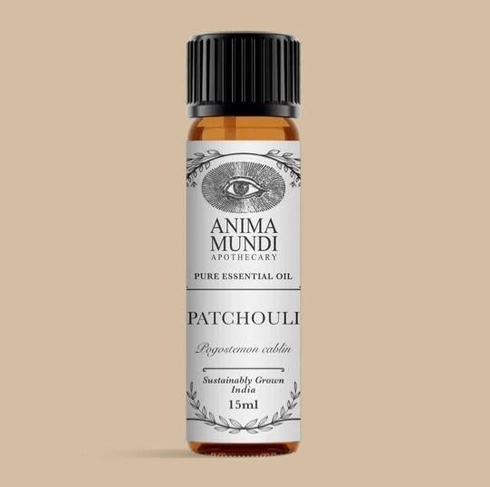 Anima Mundi Patchouli Essential Oil 15ml i gruppen Kropspleje / DIY Råvarer / Æteriske olier hos Rawfoodshop Scandinavia AB (AM098)
