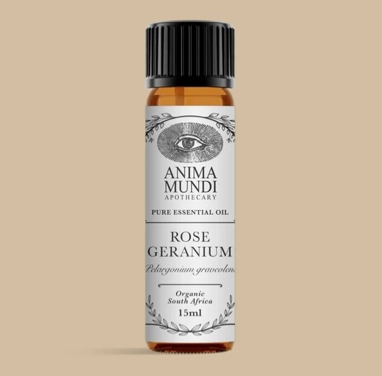 Anima Mundi Rose Geranium Essential Oil 15ml i gruppen Hud & Krop / Naturlig DIY / Æteriske olier hos Rawfoodshop Scandinavia AB (AM116)