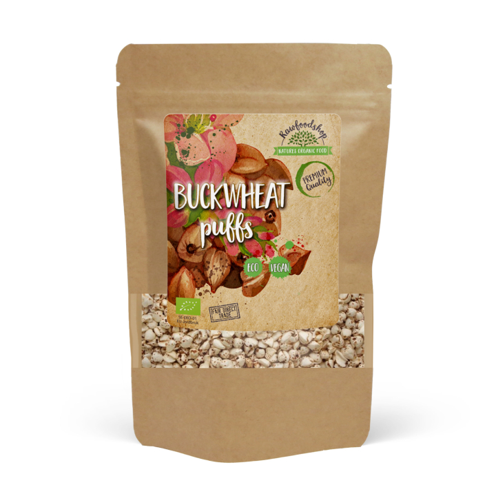 Puffet Boghvede ØKO 60g i gruppen OUTLET 20-80% / Bagning 20-50% / Bagning 30% hos Rawfoodshop Scandinavia AB (BVP60)