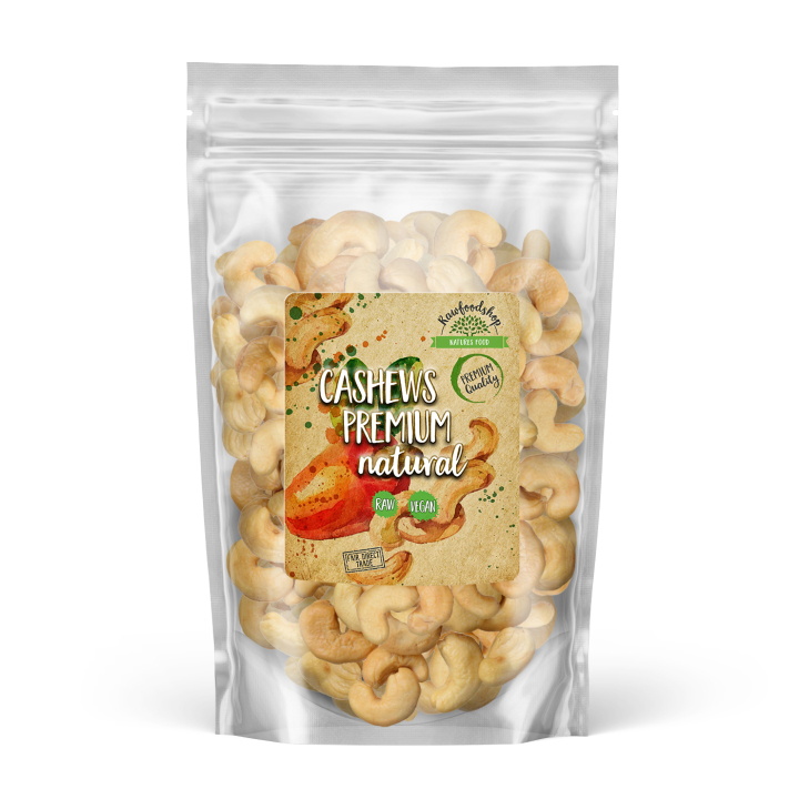 Cashewnødder Premium RAW 250g i gruppen Råvarer & Drikke / Nødder / Cashewnødder hos Rawfoodshop Scandinavia AB (K17190-250)