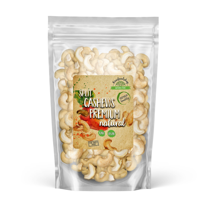 Cashewnødder Delte Premium RAW 1kg i gruppen Råvarer & Drikke / Nødder / Cashewnødder hos Rawfoodshop Scandinavia AB (K17191-1)