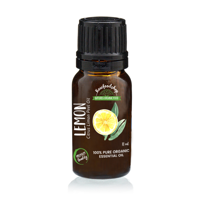 Citron Æterisk Olie ØKO 10ml i gruppen Kropspleje / Naturlig DIY / Æteriske olier hos Rawfoodshop Scandinavia AB (ORGEOUL07)