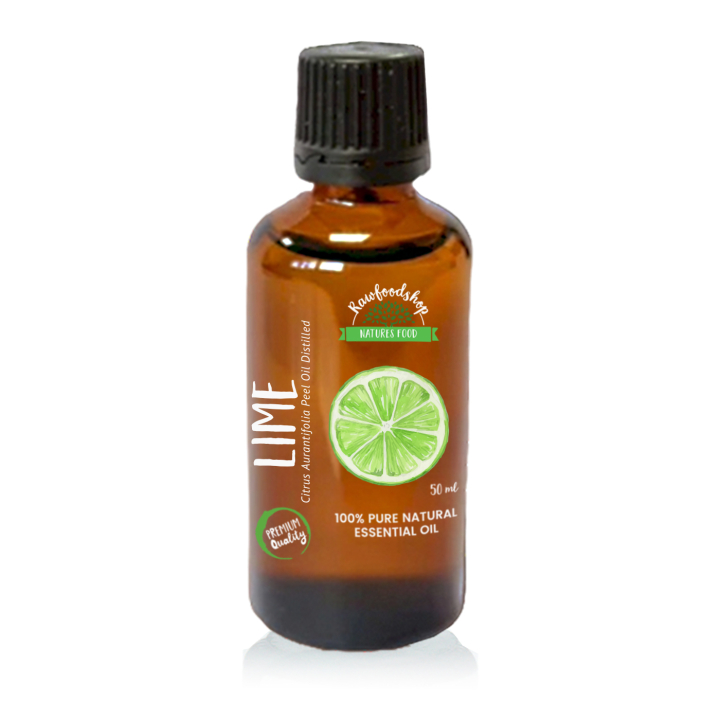 Lime Æterisk Olie 50ml i gruppen Hud & Krop / Naturlig DIY / Æteriske olier hos Rawfoodshop Scandinavia AB (PREOUL-29)