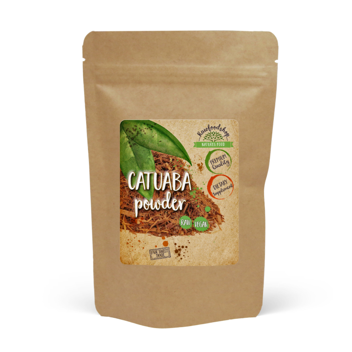 Catuaba Pulver 125g i gruppen Kosttilskud / Urter & Planter / Urter hos Rawfoodshop Scandinavia AB (RAW00203)