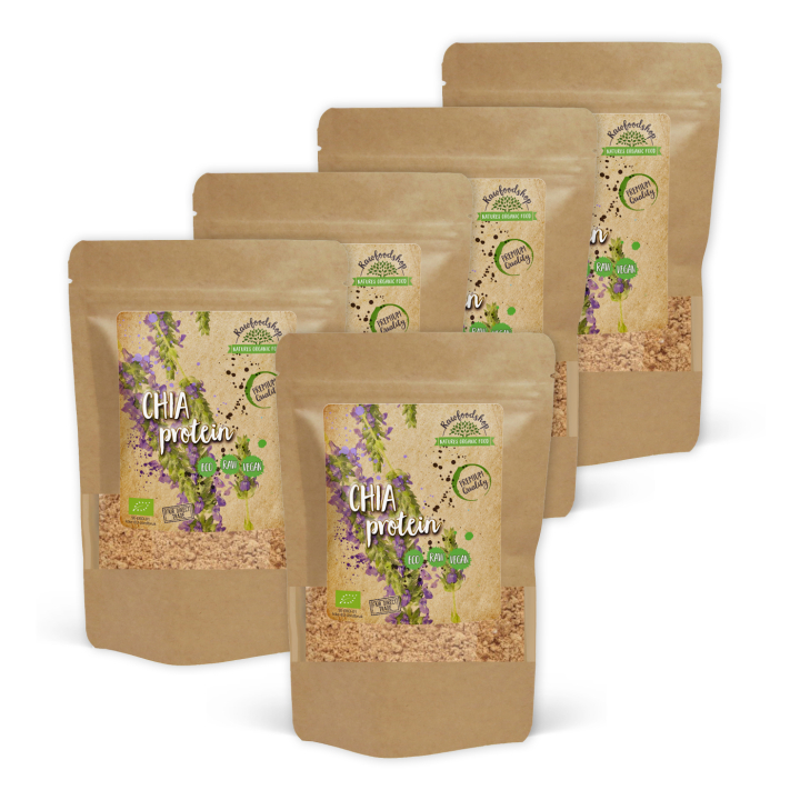 Chiaprotein ØKO 500g x 5 pakker i gruppen Råvarer & Drikke / Helsekost / Proteinpulver hos Rawfoodshop Scandinavia AB (RAW007700776-SET5)