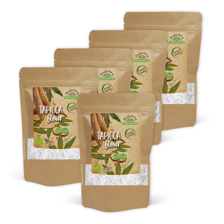 Tapiokamel ØKO 1kg x 5 pakker i gruppen Råvarer & Drikke / Bagning / Mel hos Rawfoodshop Scandinavia AB (RAW9686981-SET5)