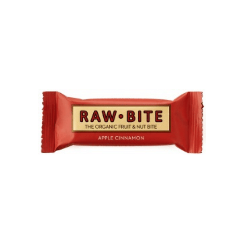 Rawbite Æble & Kanel ØKO 50g i gruppen Råvarer & Drikke / Slik & Chokolade / Chokolade og Bars hos Rawfoodshop Scandinavia AB (RAWBIT6543764)