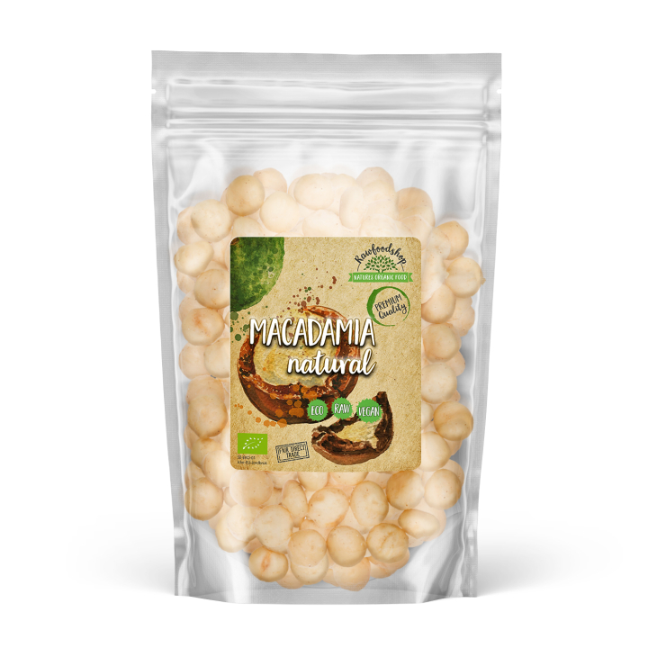 Macadamianødder Premium RAW ØKO 500g i gruppen Råvarer & Drikke / Nødder / Macadamia hos Rawfoodshop Scandinavia AB (RNOT500430E)