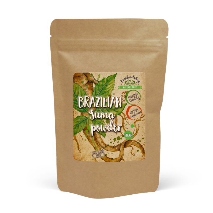 Brasiliansk Suma Pulver 125g i gruppen Helse / Urter, alger & svampe / Urter hos Rawfoodshop Scandinavia AB (RPUL100320L)