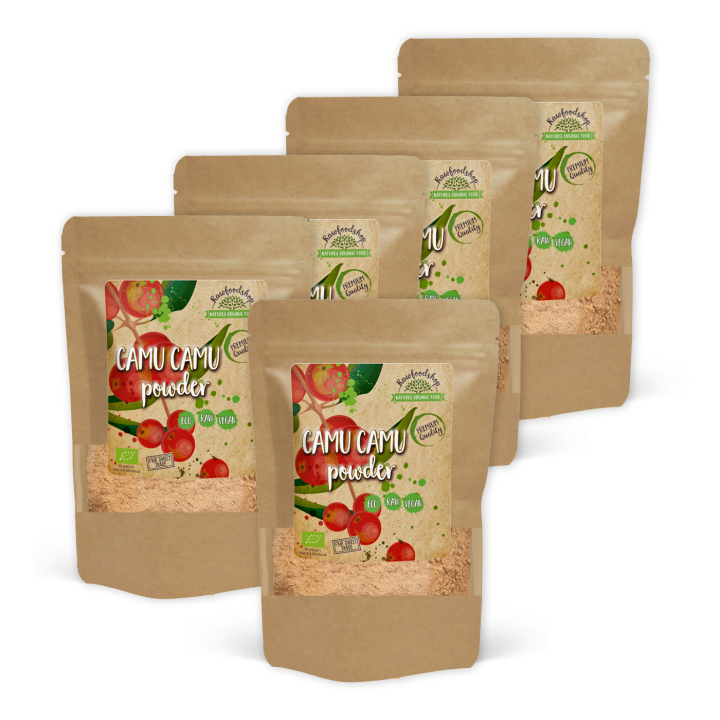 Camu Camu Pulver ØKO 250g x 5 pakker i gruppen Råvarer & Drikke / Frugt & Frugtpulver / Frugtpulver hos Rawfoodshop Scandinavia AB (RPUL250322E-SET5)