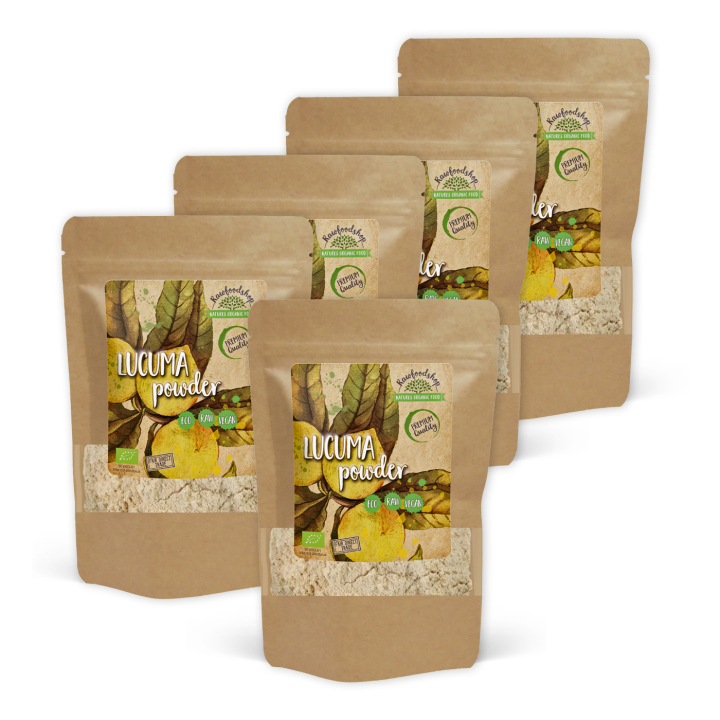 Lucuma Pulver ØKO 500g x 5 pakker i gruppen Råvarer & Drikke / Bagning / Sødning hos Rawfoodshop Scandinavia AB (RPUL500424E-SET5)