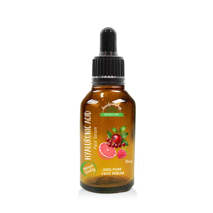 Hyaluronsyre Ansigtsserum 30ml i gruppen Hud & Krop / Ansigt / Olie & Serum hos Rawfoodshop Scandinavia AB (SERFUL01)