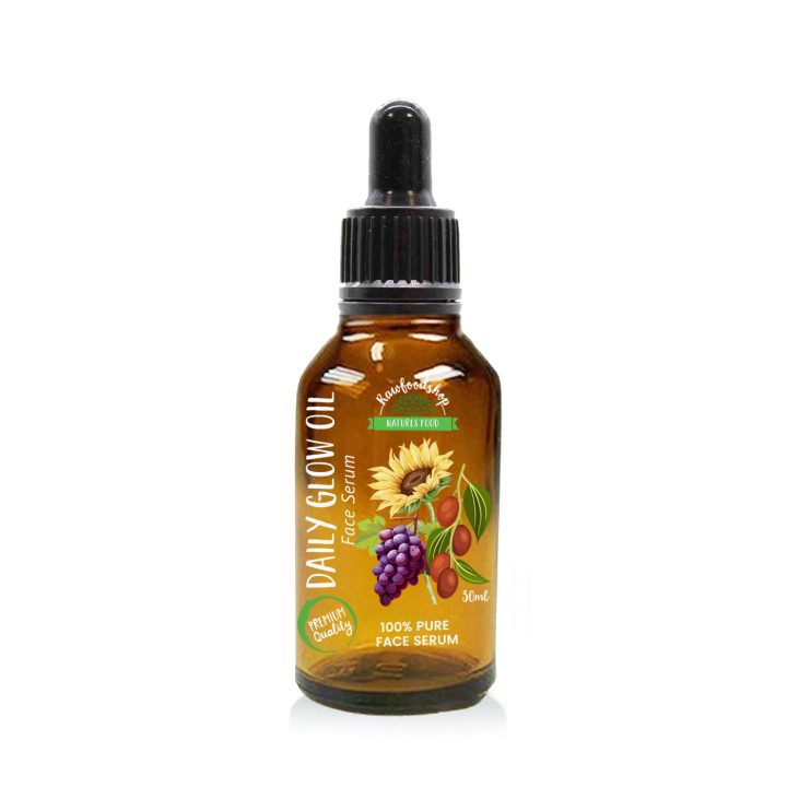 Daily Glow Ansigtsserum 30ml i gruppen Hud & Krop / Ansigt / Olie & Serum hos Rawfoodshop Scandinavia AB (SERFUL04)