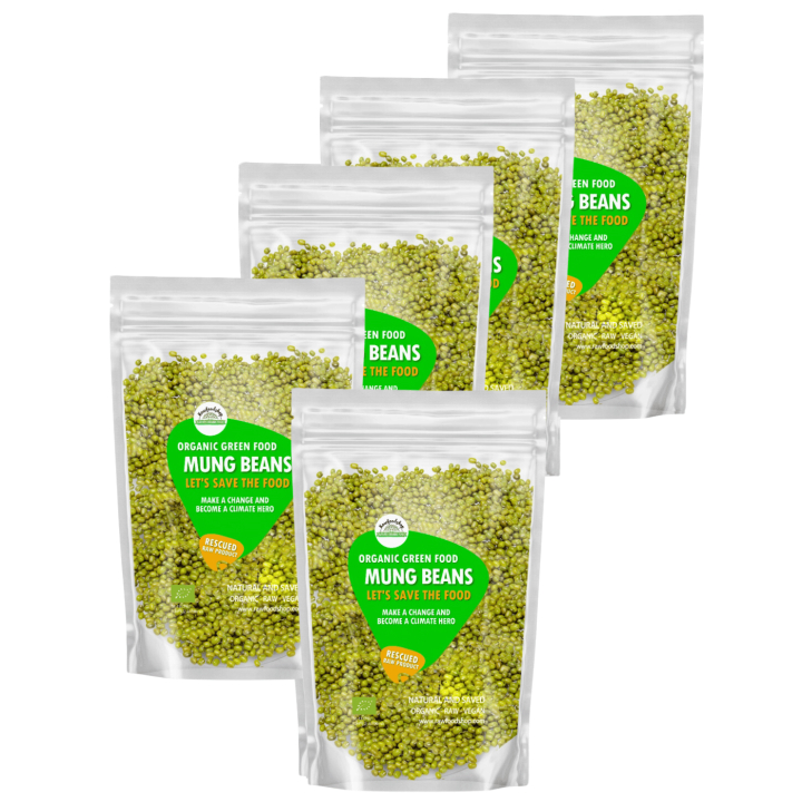 Mungbønner ØKO 1kg x 5 pakker i gruppen Råvarer & Drikke / Spisekammer / Bælgfrugter hos Rawfoodshop Scandinavia AB (SF8080981SET)