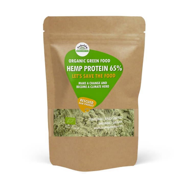 Hampeprotein 65% ØKO 1kg i gruppen Råvarer & Drikke / Helsekost / Proteinpulver hos Rawfoodshop Scandinavia AB (SFHMP01)