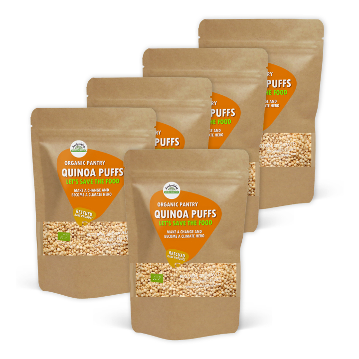 Puffet Quinoa ØKO 500g 5stk pakke i gruppen OUTLET 20-80% / Bagning 20-50% / Bagning 50% hos Rawfoodshop Scandinavia AB (SFRECQUI011SET)