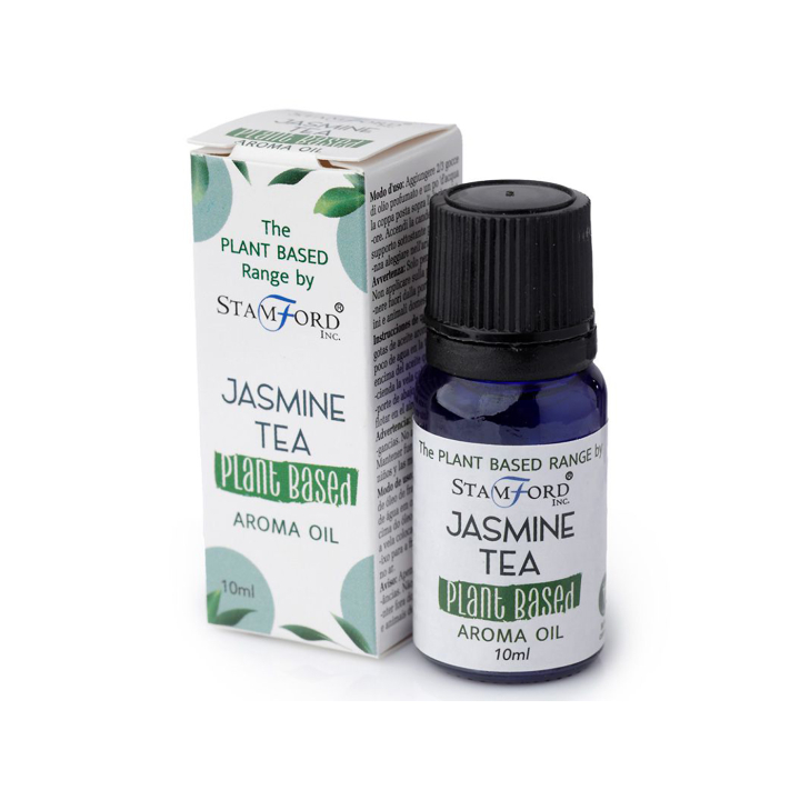 Aromaolie Plantebaseret Jasmine Tea 10ml i gruppen Hjem & Sjæl / Ritual & Ceremoni / Røgelse, Lys og Dufte hos Rawfoodshop Scandinavia AB (SPBAO-02)