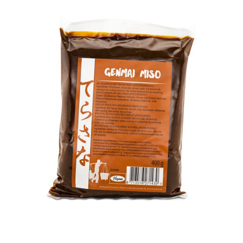 Terrasana - Miso Genmai 400g i gruppen Råvarer & Drikke / Spisekammer / Bouillon & Miso hos Rawfoodshop Scandinavia AB (TERRGENM3654798)