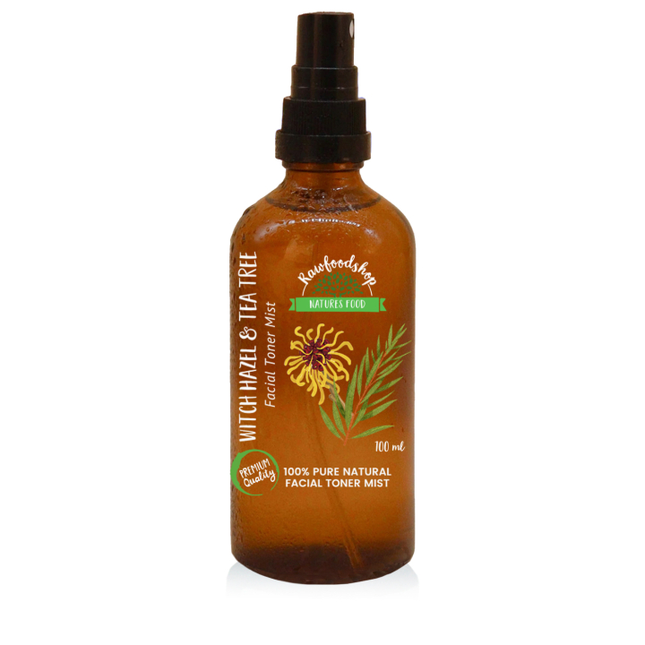 Face Mist Witch Hazel 100ml i gruppen Hud & Krop / Ansigt / Ansigtstoner hos Rawfoodshop Scandinavia AB (WSPUL-01)