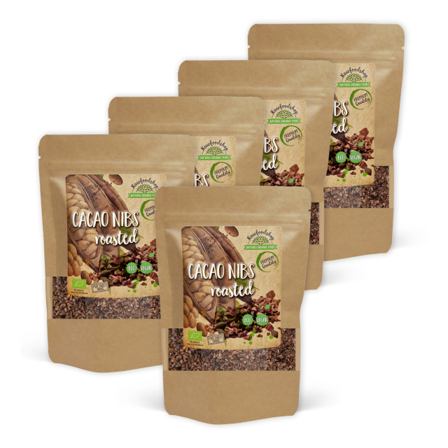 Kakaonibs Ristede ØKO 500g x 5 pakker