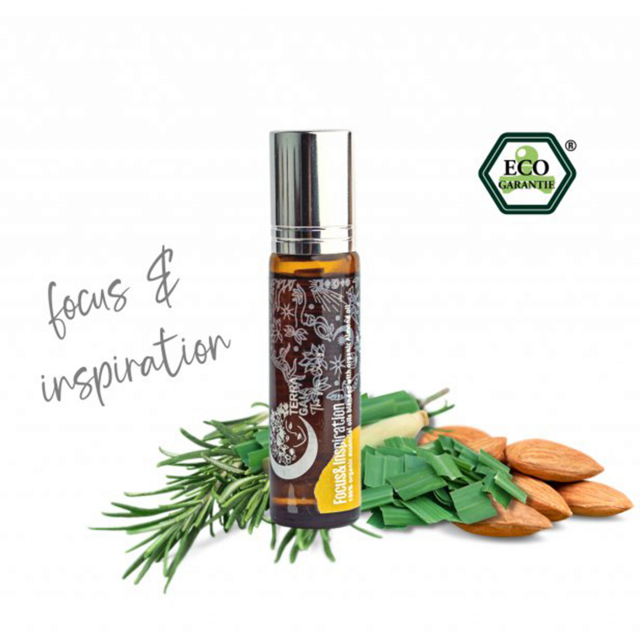 Æterisk Olie Fokus & Inspiration Roll-on ØKO 10ml