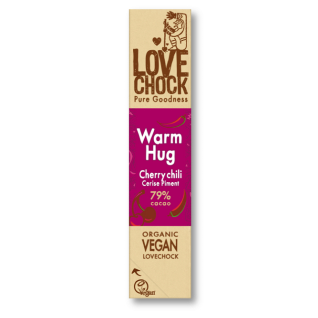 Chokolade Warm Hug Frugt & Chili ØKO 40g