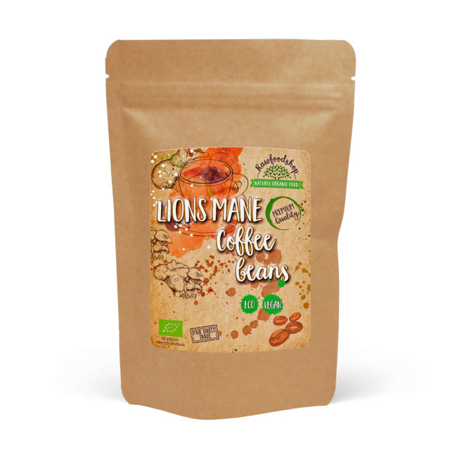 Lions Mane Kaffebønner ØKO 250g