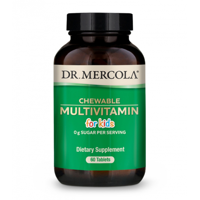 Dr. Mercola Tyggetabletter Multivitamin Barn 60tbl