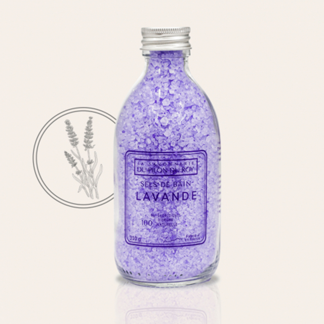 Lavendel Badesalt 310g