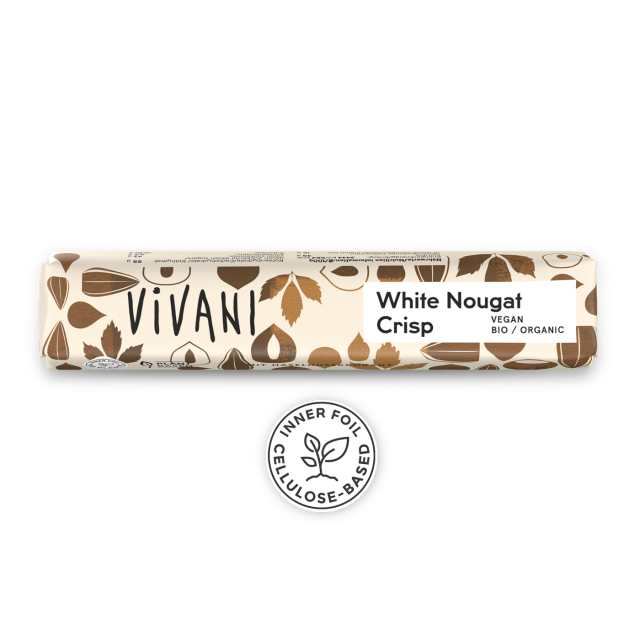 Vivani Hvid Rismælks Nougat ØKO 35g