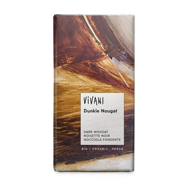 Vivani Mørk Nougat ØKO 100g