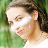 Suntribe All Natural Face & Sport Zinc Sunscreen SPF30 Original White 45g